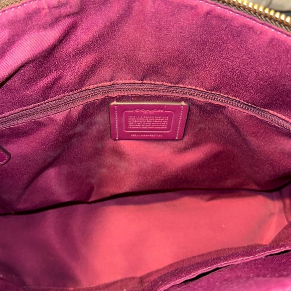 NWOT AUTHENTIC COACH SHOULDER BAG - Picture 13 of 14